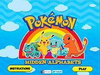 Игра Английский алфавит с покемонами Игра Английский алфавит с покемонами